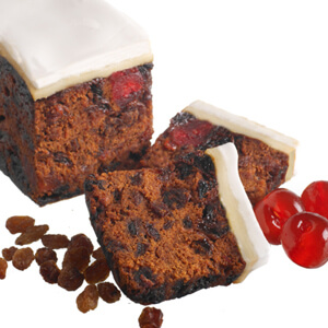 Lovemore Gluten Free Iced Fruit Cake Slab 180g